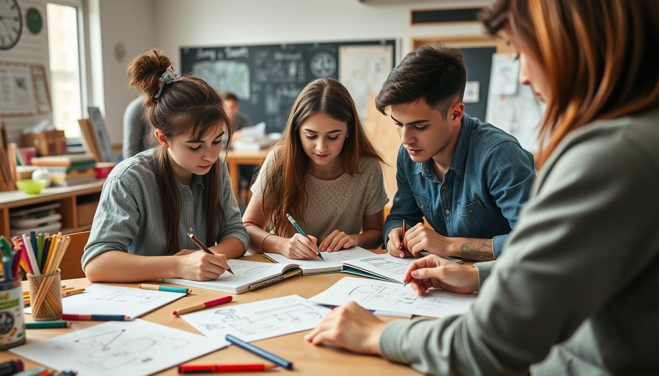 University campus and academic environment in Amsterdam